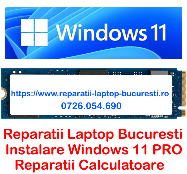 Reparatii laptop la domiciliu Instalare Windows Bucuresti Service PC